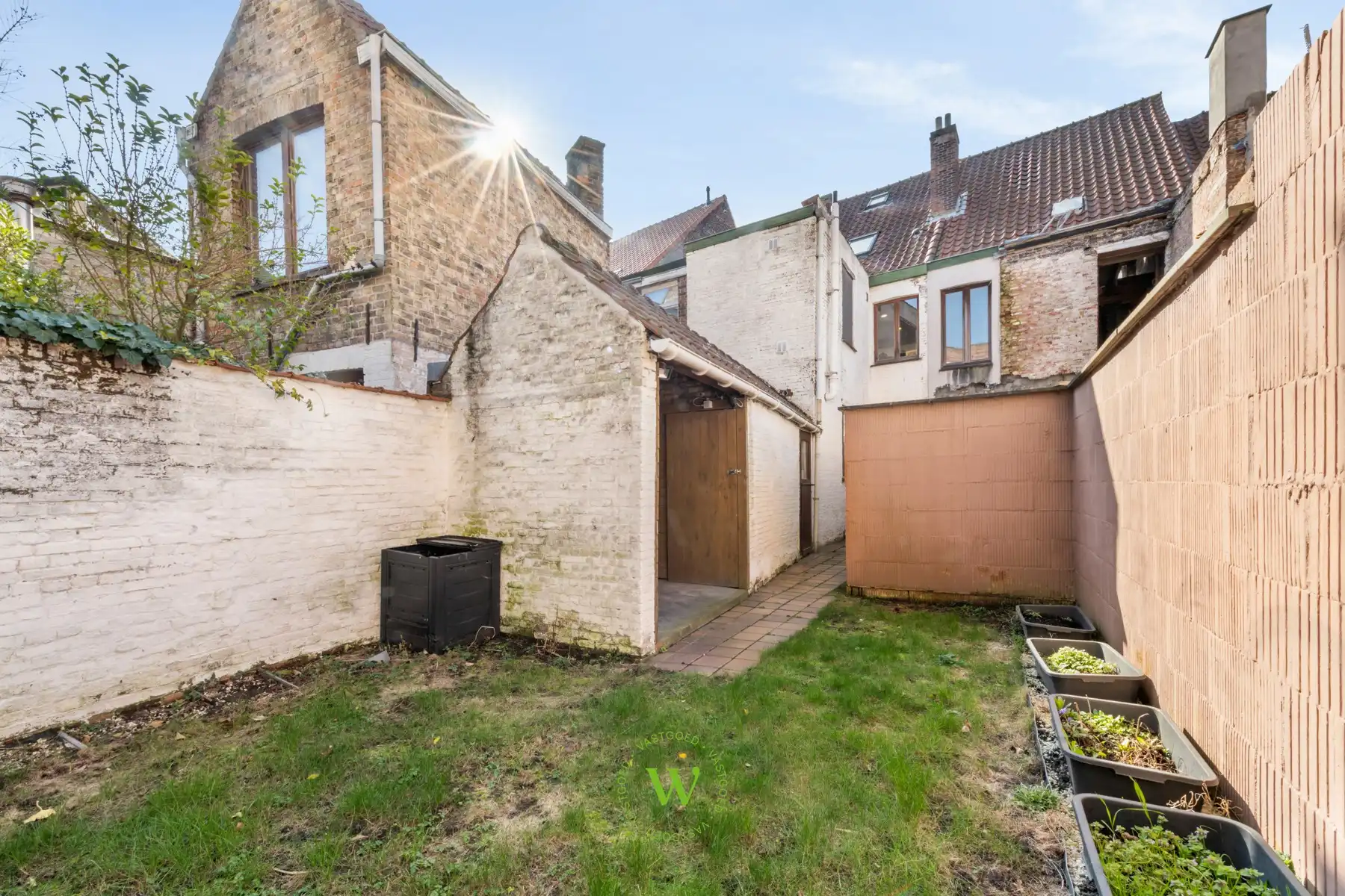 Centrum Brugge: opbrengsteigendom met 2 app. incl stadstuin. foto 14