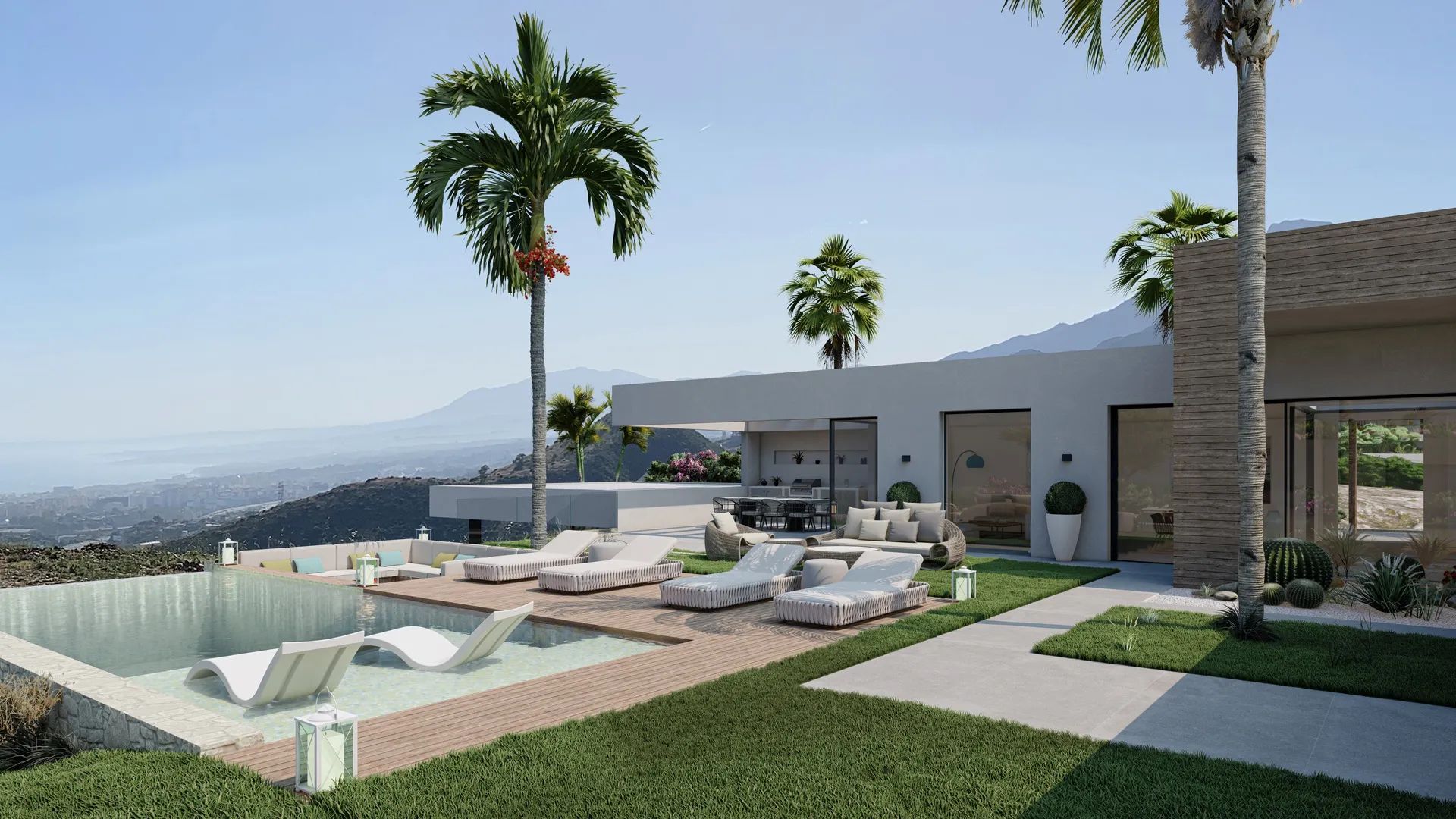 Exclusieve designvilla met adembenemend uitzicht in Marbella foto 14