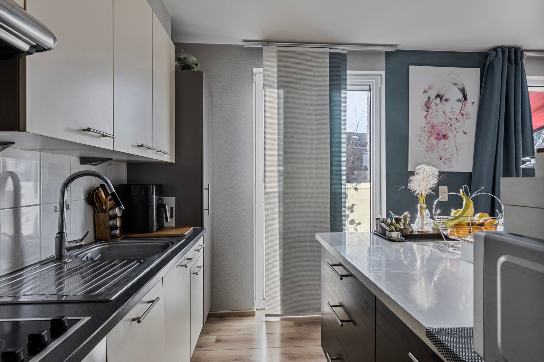 Hoekappartement met 2 slpk & 2 badk in het groen te Ukkel foto 5