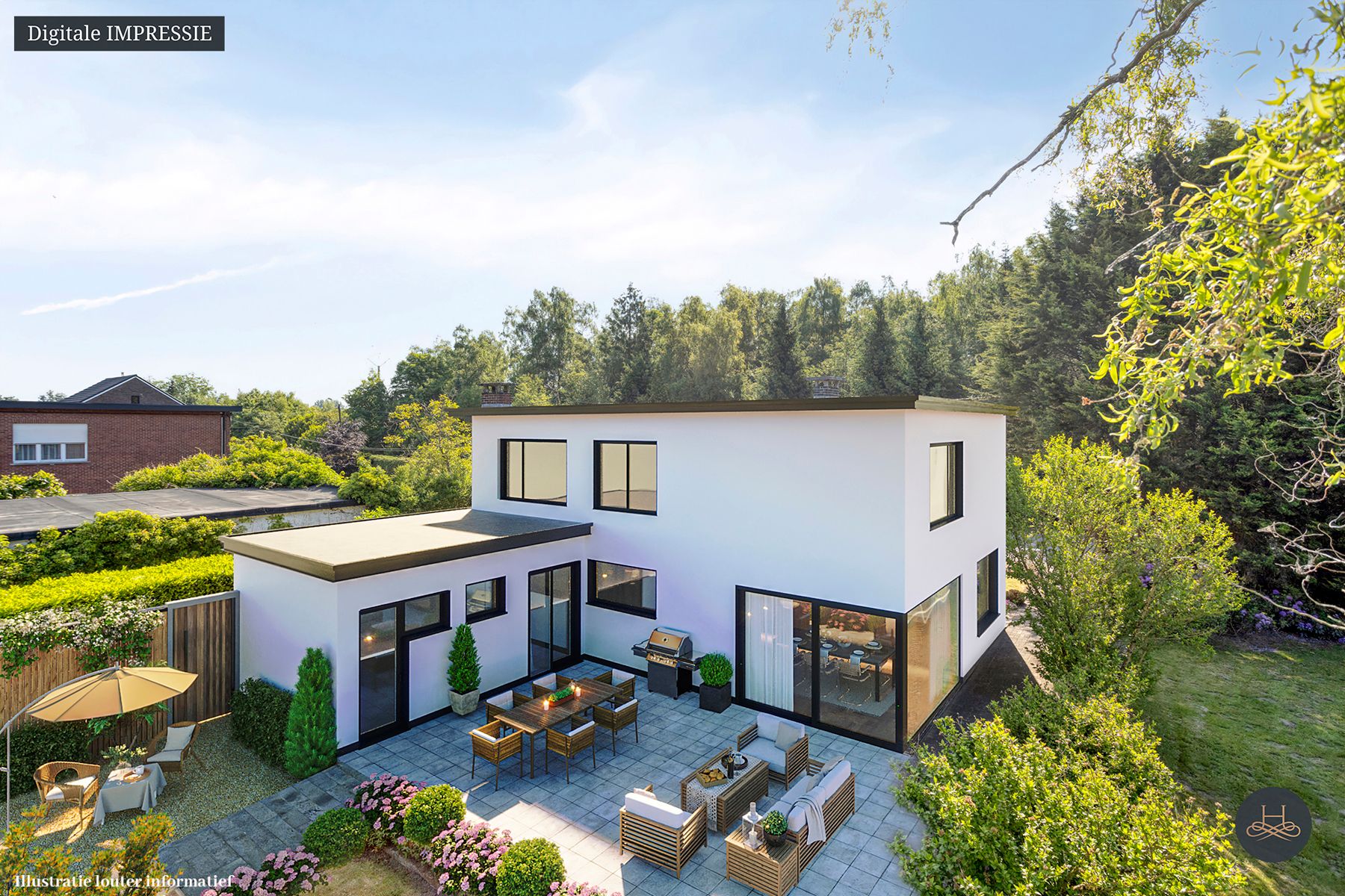 Charmant ruime renovatiewoning gelegen op een enorm perceel foto 3