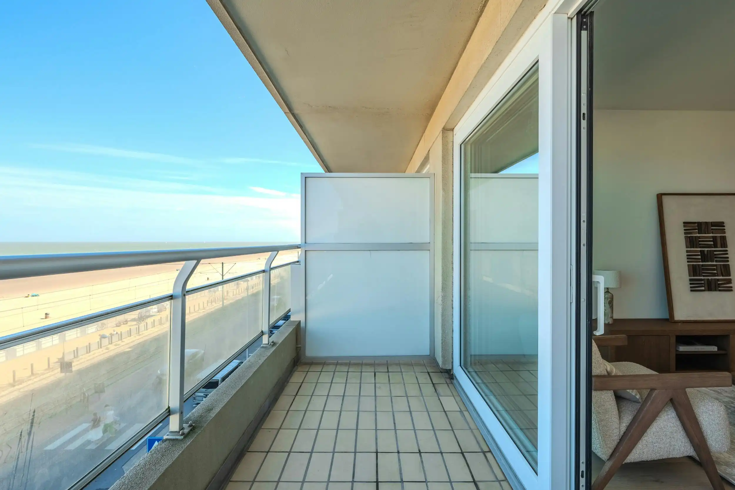 Prachtig appartement met frontaal zeezicht! foto 18
