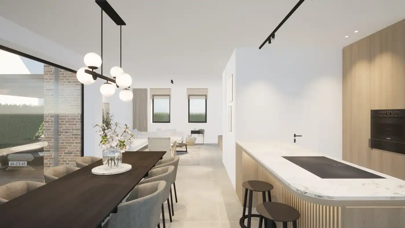 Halfopen nieuwbouwwoning op rustige locatie te Moen! foto 6