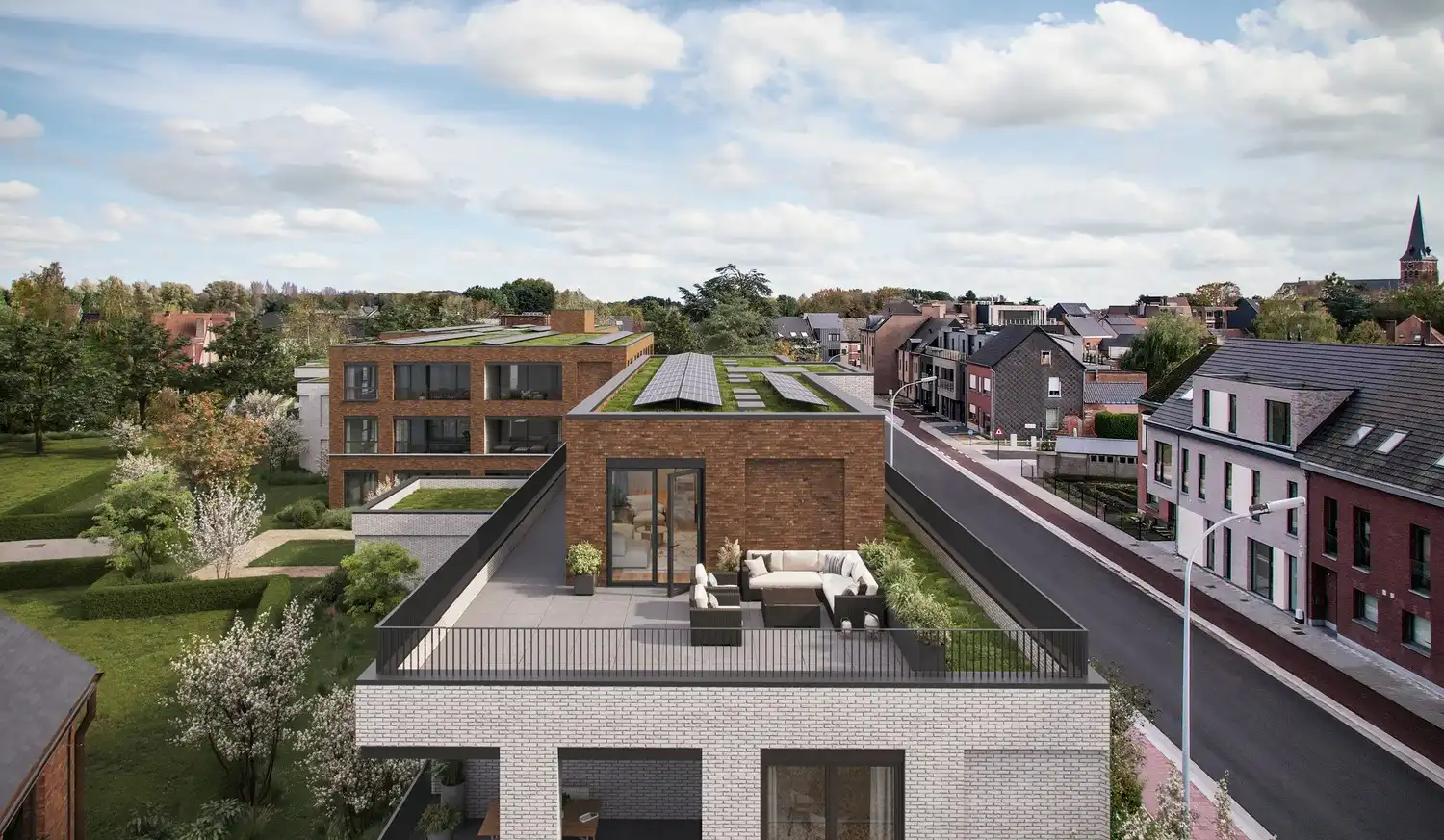 Gelijkvloers app. met 1 slpkr in uniek nieuwbouwproject foto 5