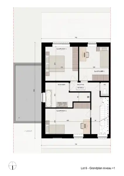 Energiezuinige halfopen nieuwbouwwoning met carport foto 4