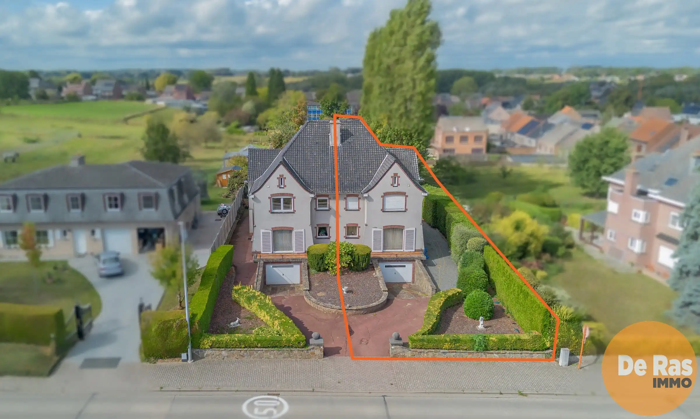 Hoofdfoto van de publicatie: ERPE-MERE - Degelijke gezinswoning in het landelijke Mere
