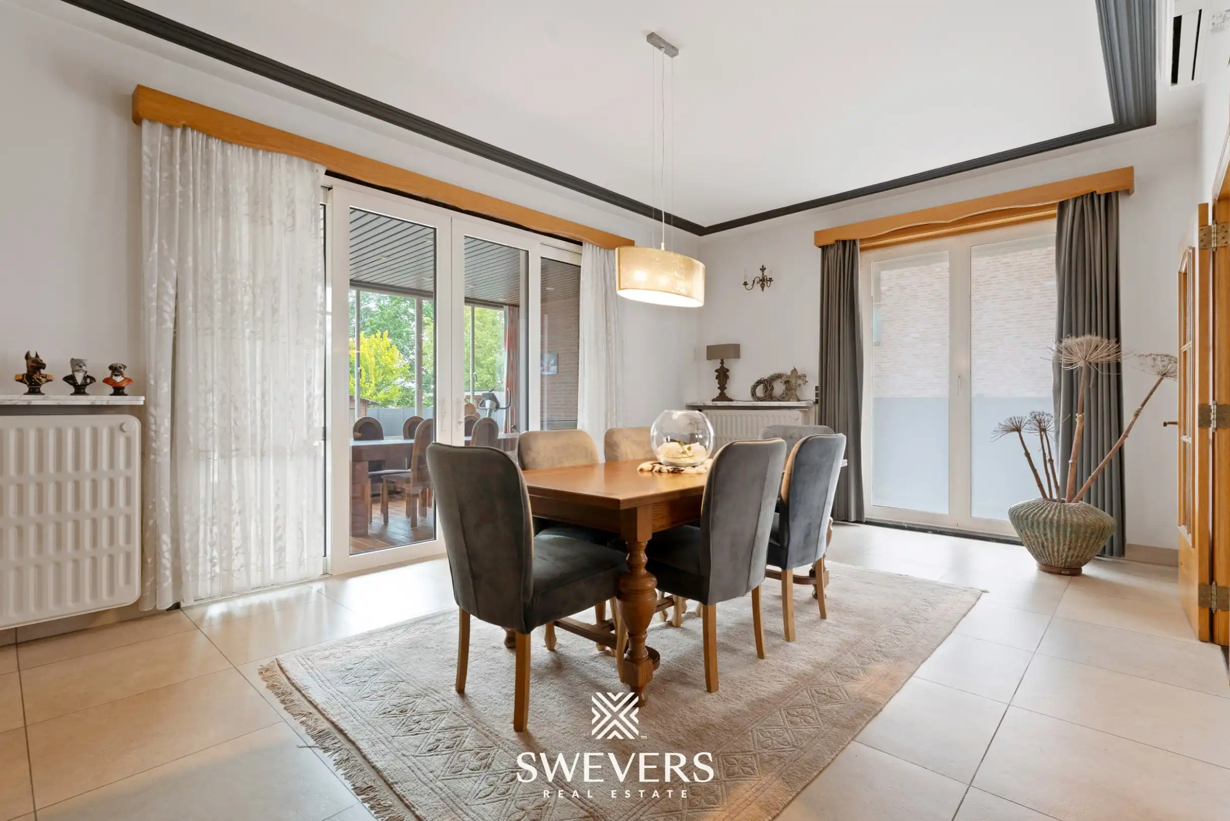 Bijzonder ruime villa (346m²) met mooie grote tuin op centrale locatie in Alken foto 9