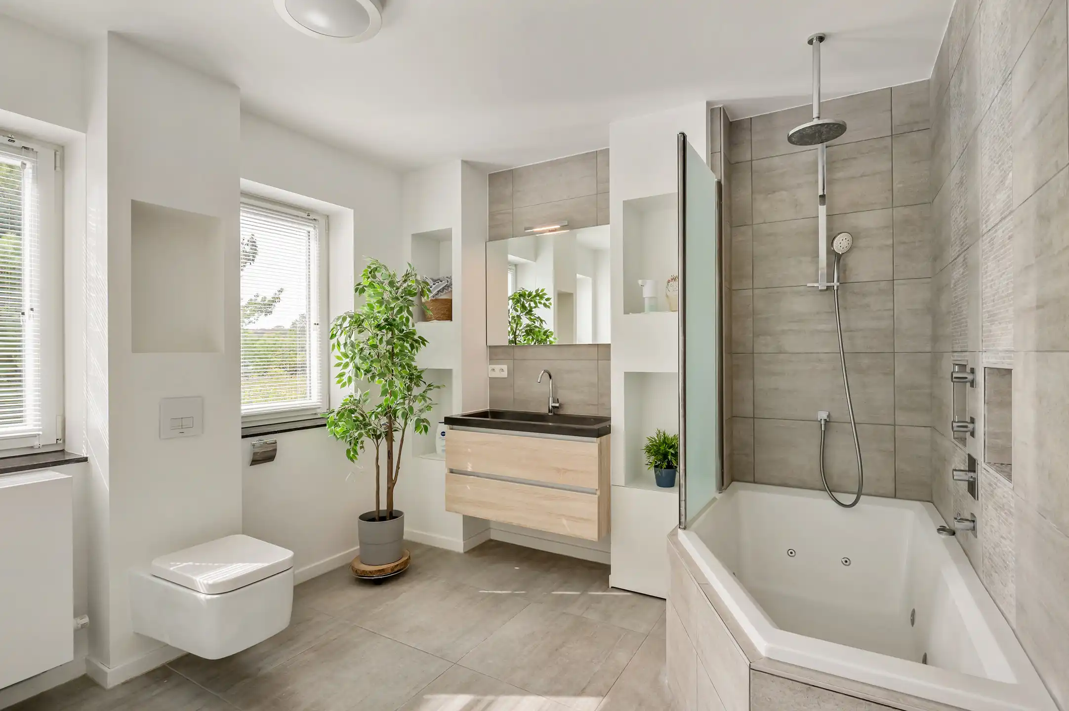 Moderne EPC A-villa op toplocatie nabij scholen en station, met prachtige tuin en privacy foto 34