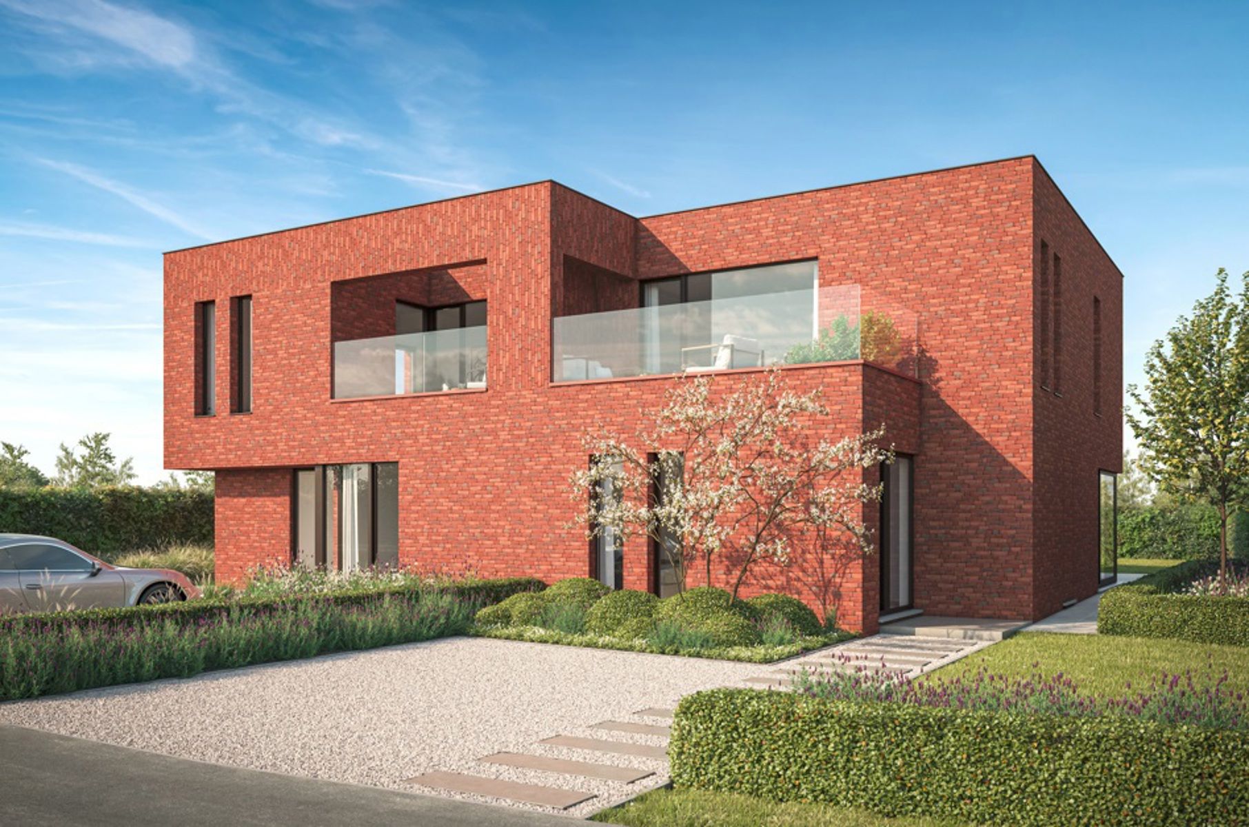 Koppelvilla met 3 slaapkamers en prachtig uitzicht te Gooik foto {{pictureIndex}}