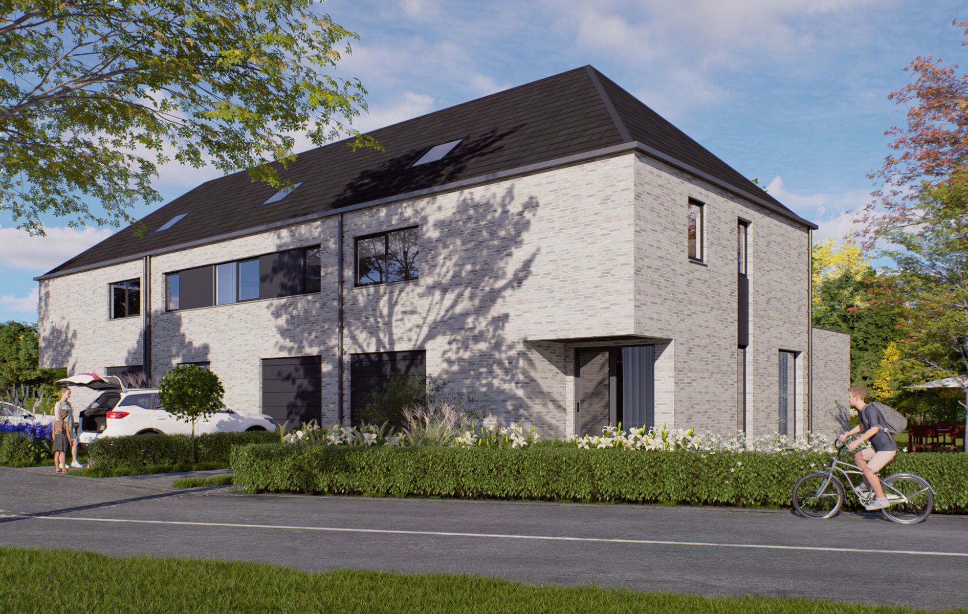 Drie energiezuinige woningen met inpandige garage met 3/5 slpk foto 7