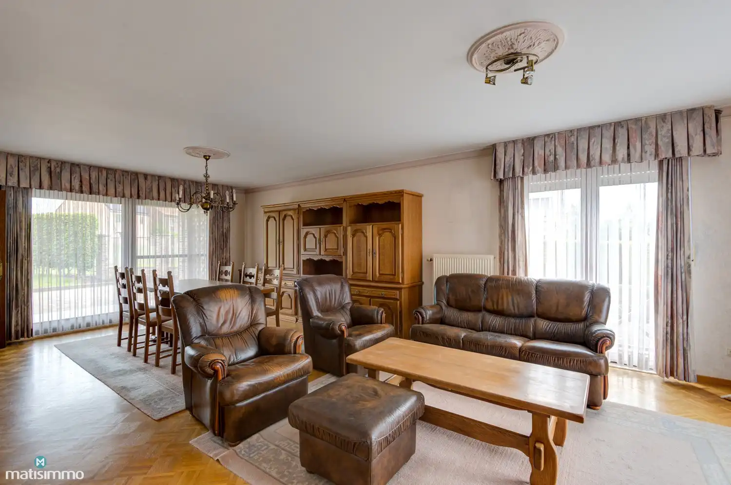MEERSGEZINSWONING (2 APP.) MET 2 GARAGES, KELDER, ZOLDER EN RUIME TUIN IN MUNSTERBILZEN foto 3
