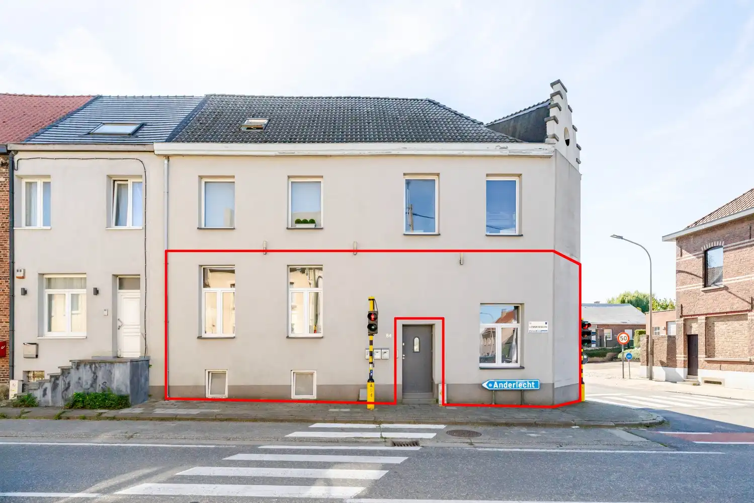 Charmant gelijkvloers appartement met 2 ruime slaapkamers en ruime koer foto 14