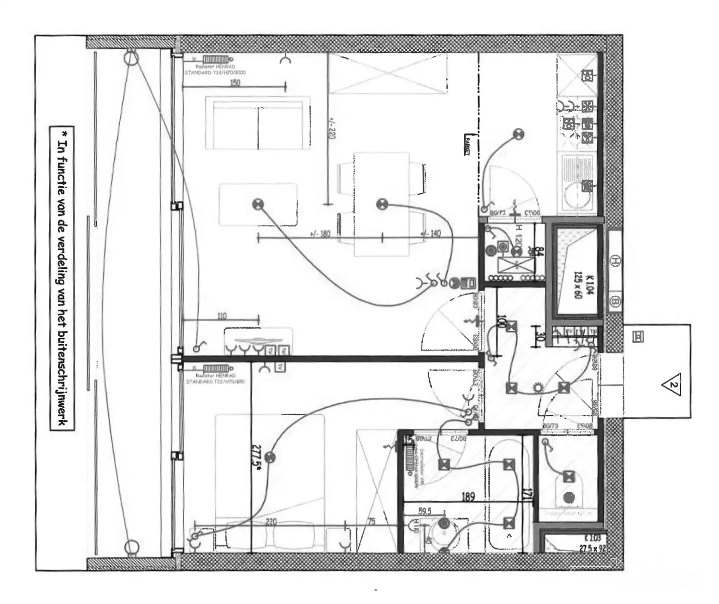 Prachtig gemeubeld appartement 1 kamer + Terras!!!  foto 13