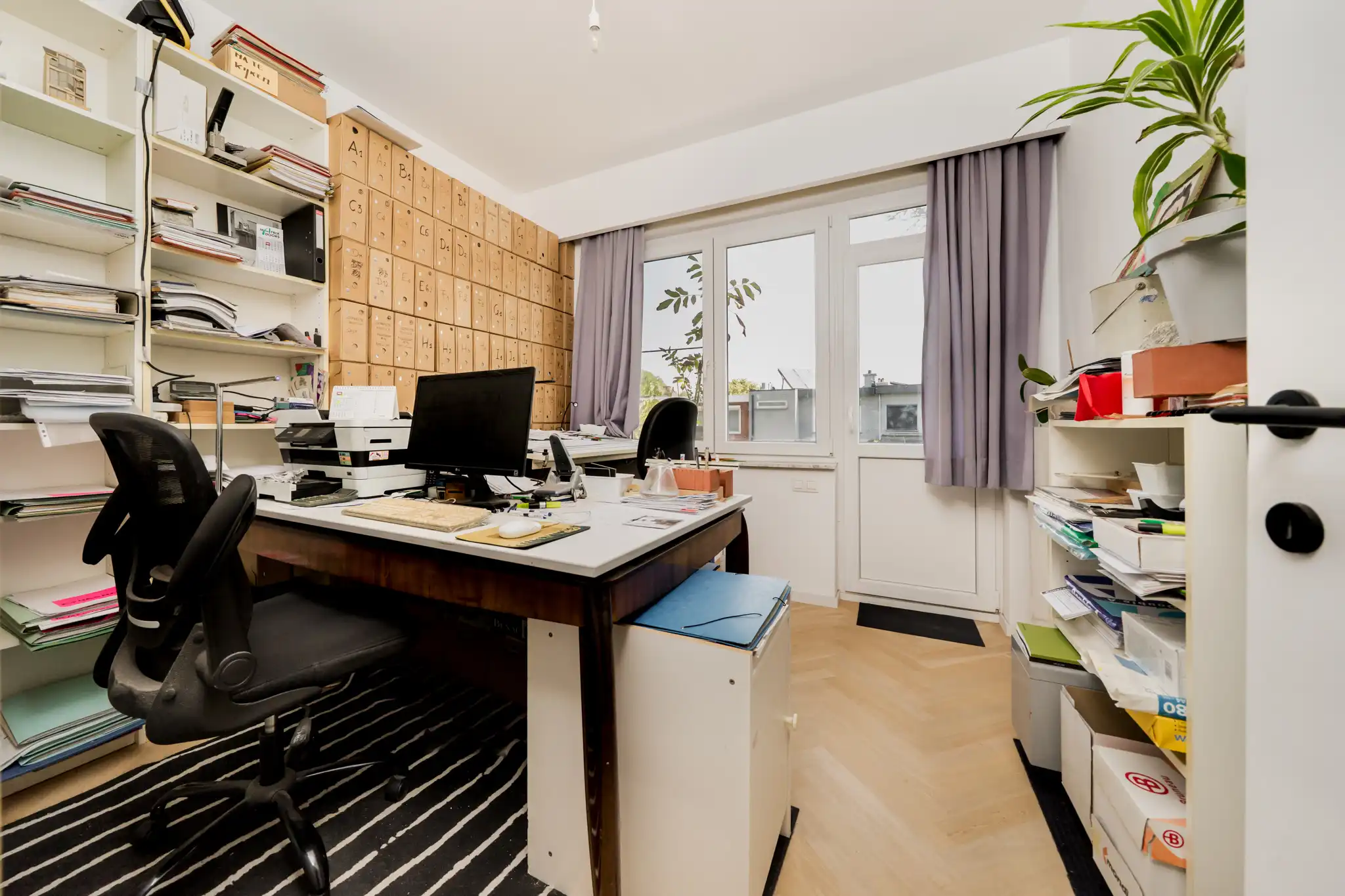 Prachtig gerenoveerd 2-slp appartement + bureel/dressing, terras én garage  foto 15