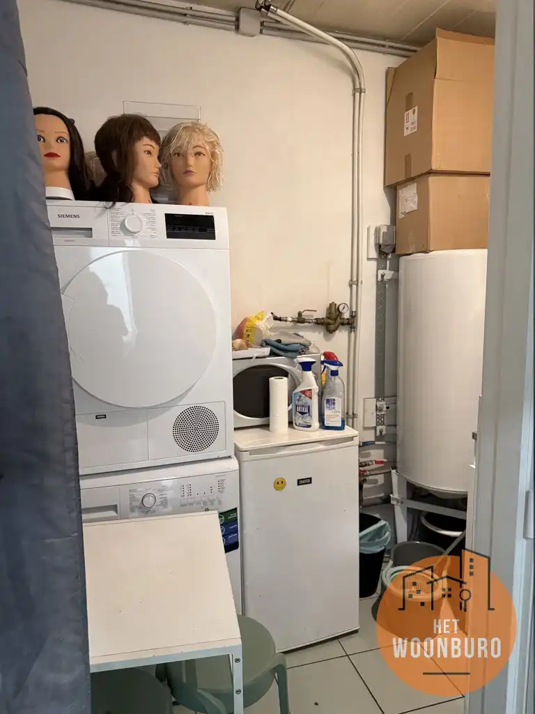 Handelszaak gelijkvloers met 2 bergingen en toilet foto 5
