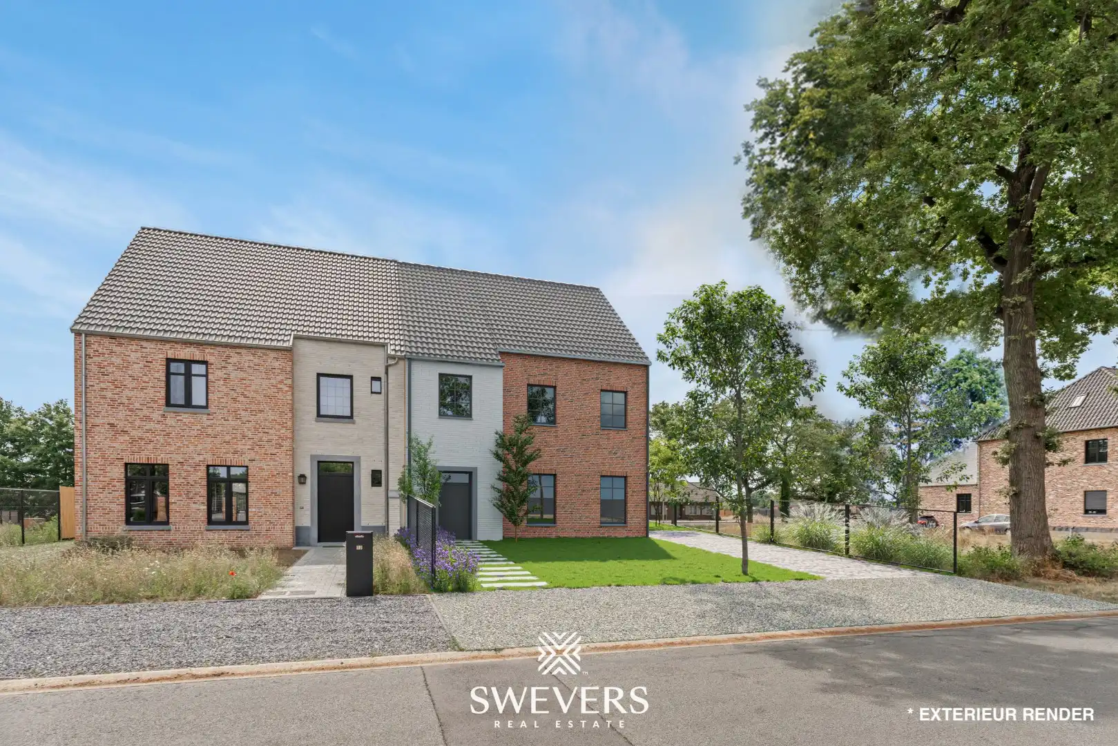 Bouwgrond van 6a 14ca voor halfopen bebouwing op rustige locatie foto {{pictureIndex}}