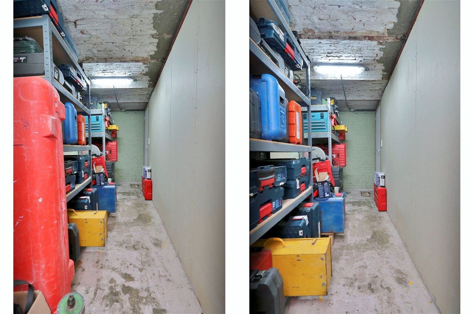 Atelier met volledig kelderverdiep en tuin/buitenruimte foto 11