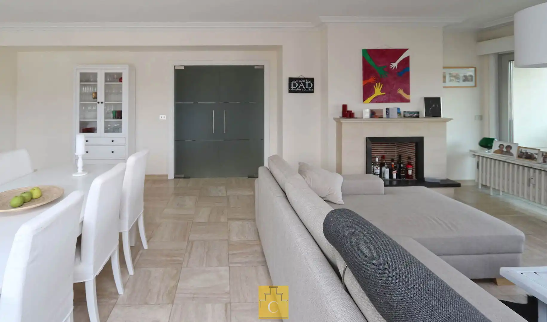 Ruim hoekappartement (155 m2) te Sint-Andries, 3 slaapkamer, terras , lift en garagebox foto 5