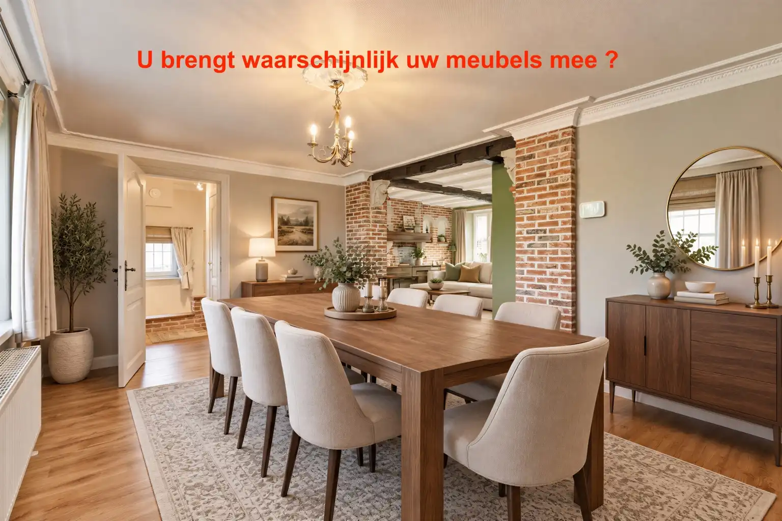 Mooie, ruime woning met tuin in Hoegaarden foto 12