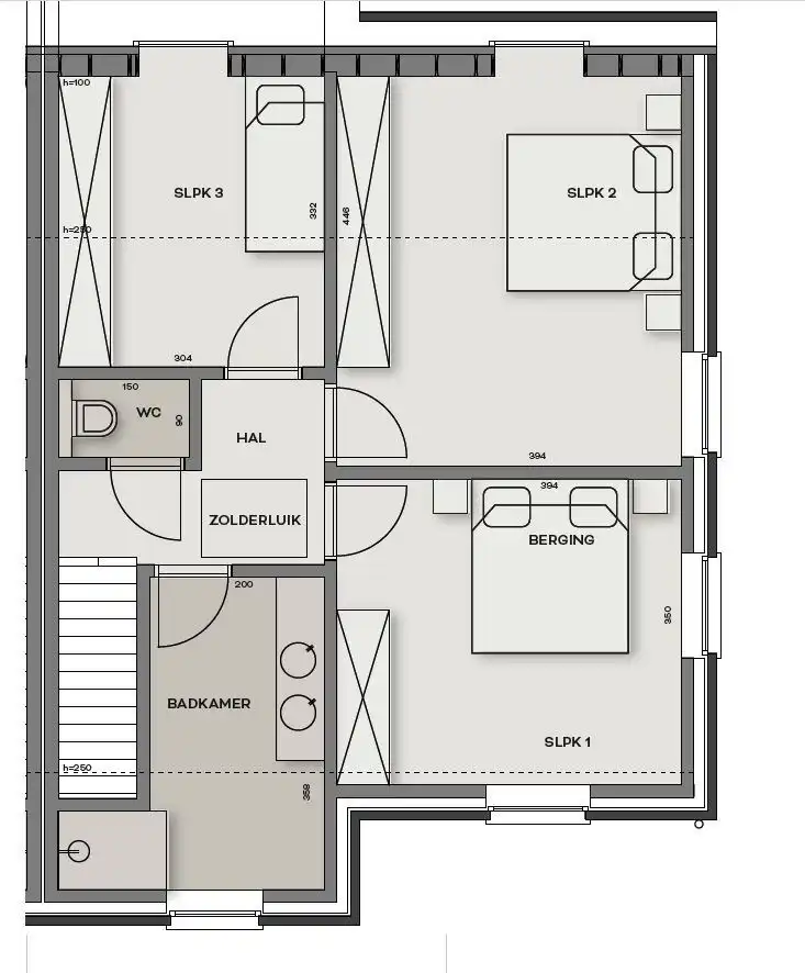 Halfopen karaktervolle nieuwbouwwoning met dubbele garage en tuin. ( 6%btw mogelijk ) foto 5