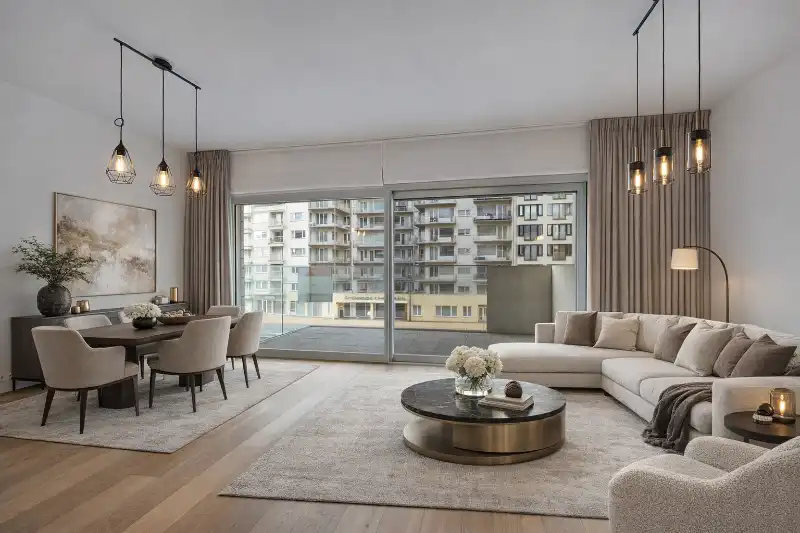 Luxueus appartement, parkeerplaats en ruim terras met zeezicht! foto 8