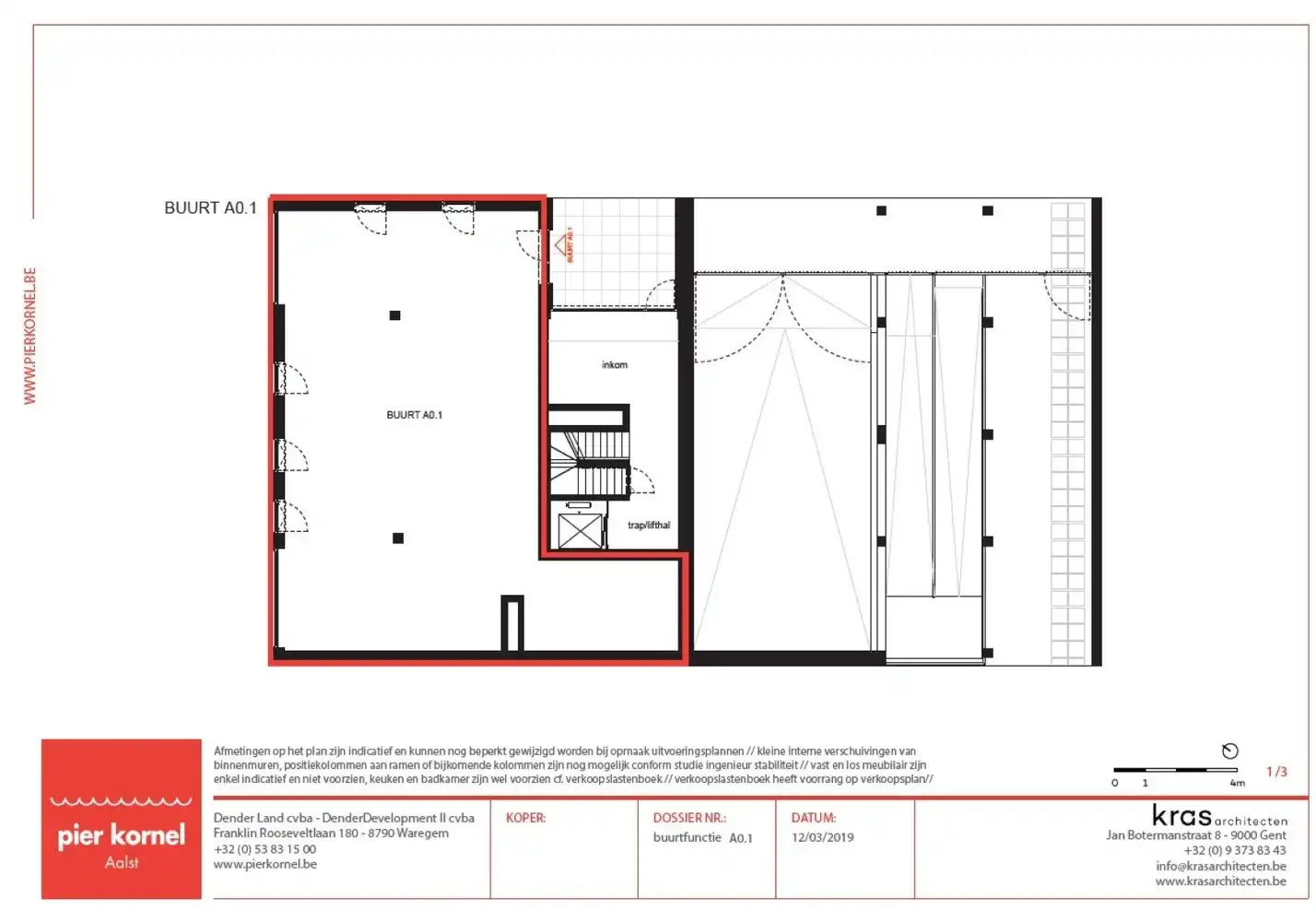 NIEUWBOUW (A.01)MULTIFUNCTIONEEL GELIJKVLOERS PIER KORNEL NABIJ KINE, ARCHITECT, SOEPBAR EN ADVOCAAT foto 10
