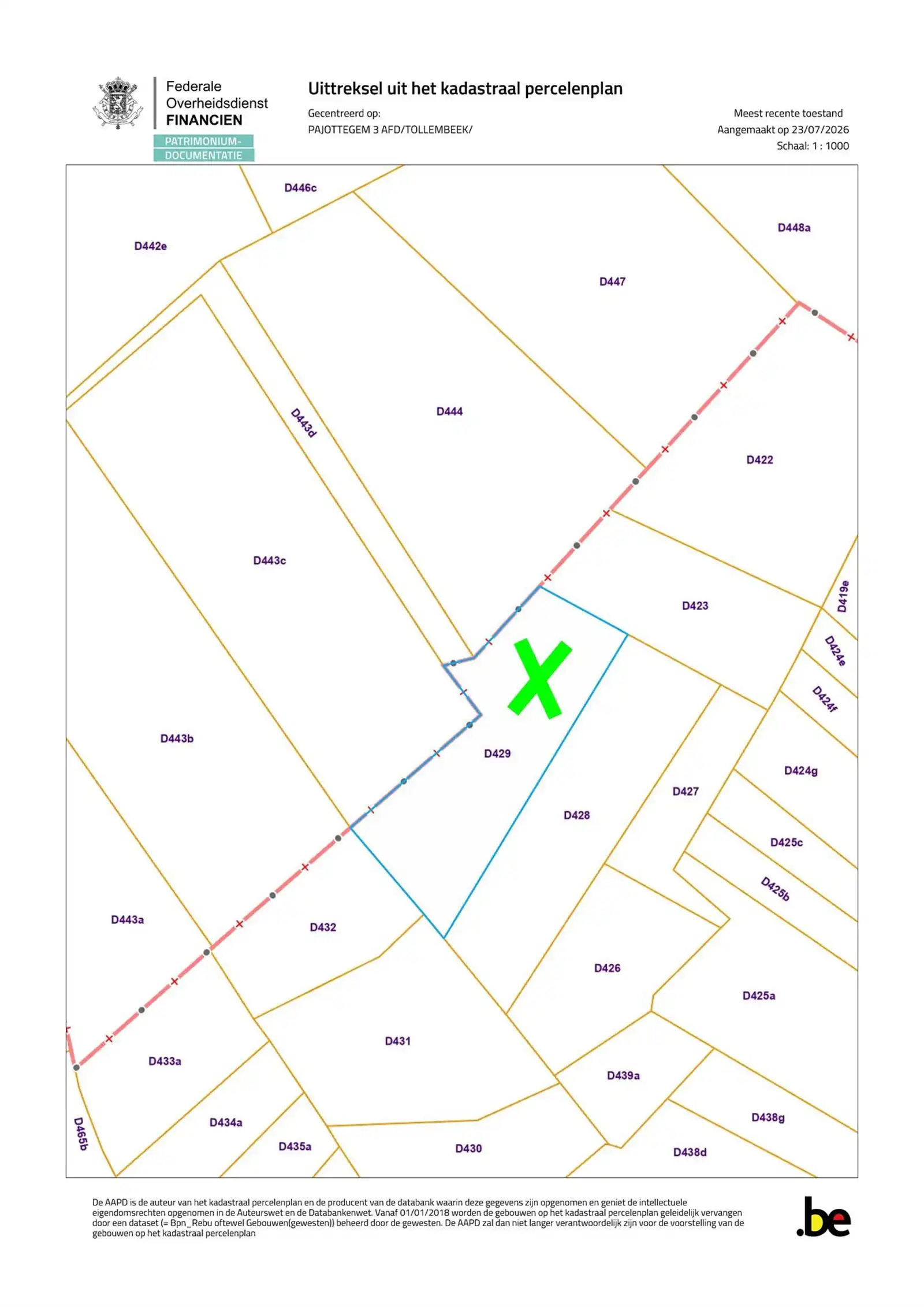 Grond te koop Gobzakstraat - 1570 GALMAARDEN