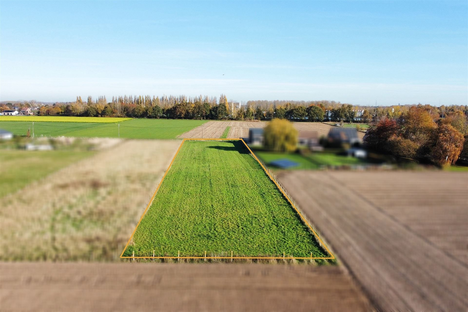 Gunstig gelegen landbouwgrond van 45a 39ca te Kapelle-o/d-Bos foto {{pictureIndex}}
