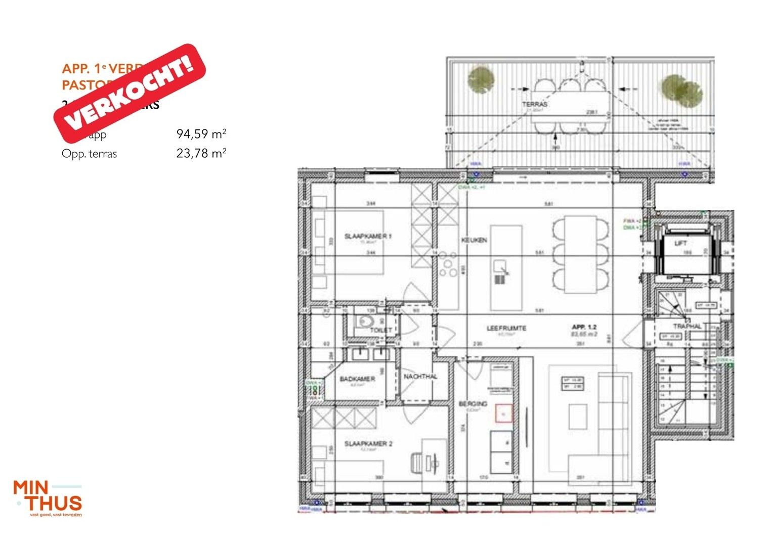 Appartementen te koop op de markt van Beselare foto 5