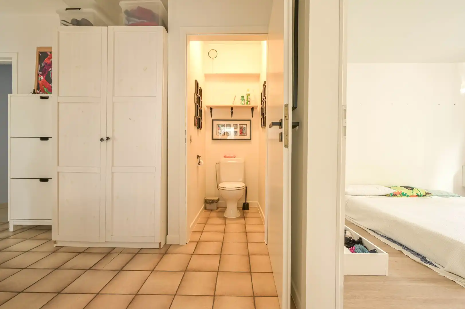 Lichtrijk appartement met 2 slaapkamers, garage en terras in hartje Bornem foto 6