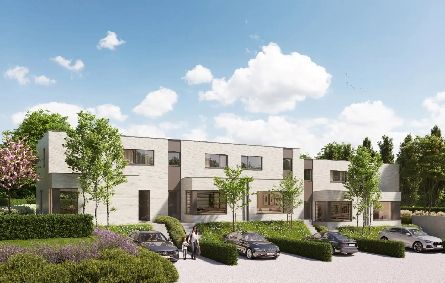 LOT 1 - HOB OP EEN PERCEEL VAN 352M² MET 3 SLPKS, GROTE OPRIT EN RUIME TUIN  foto 18