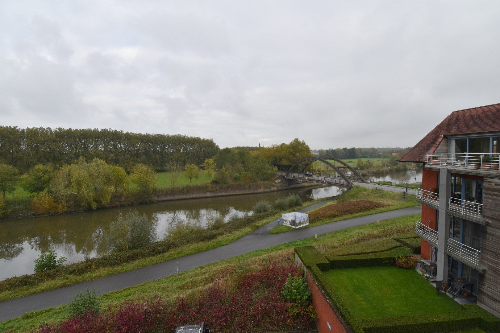 Luxe appartement met 2 terrassen en zicht op de Leie foto 7