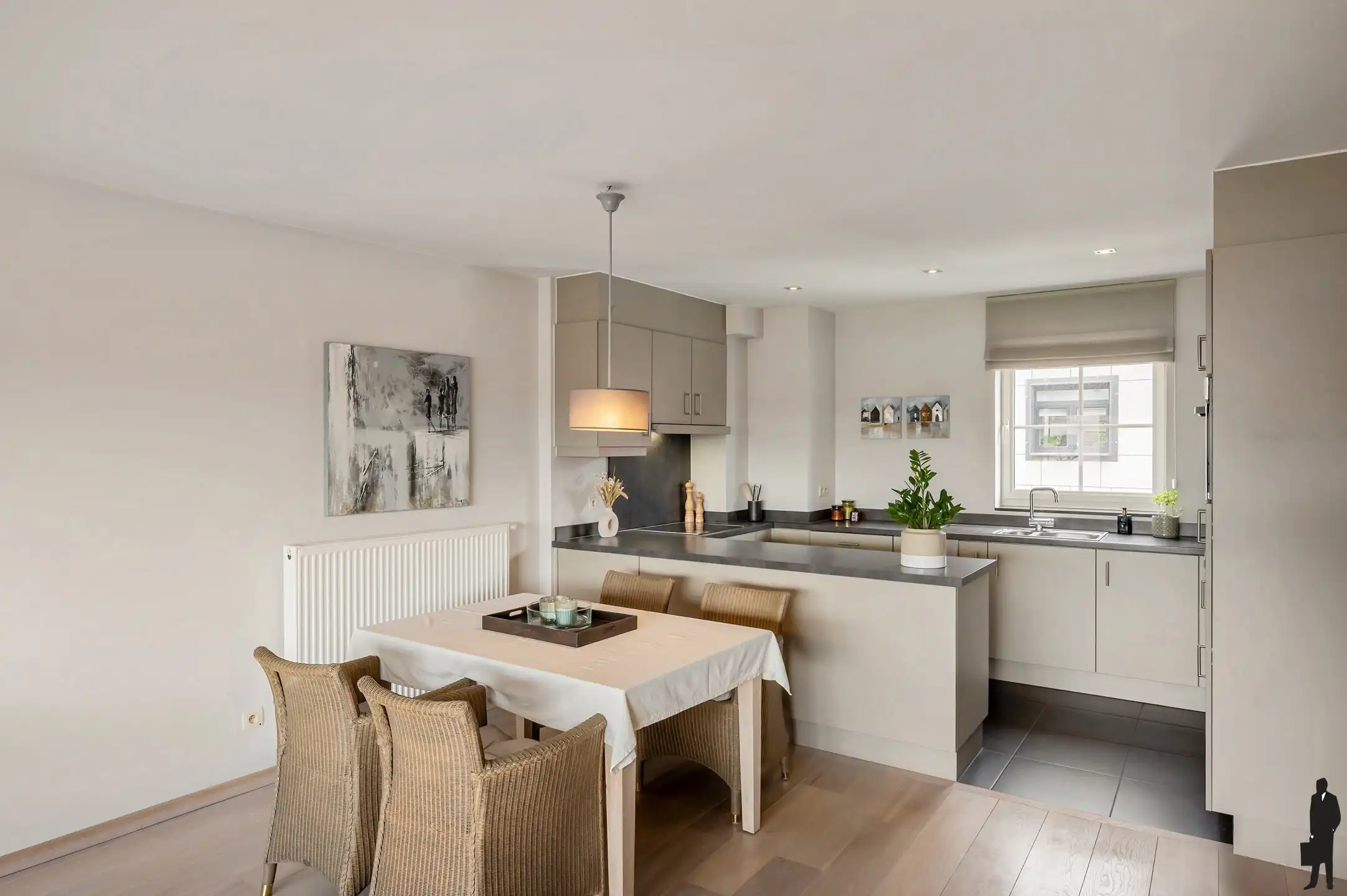 Duplex met 2 slpks en 2 terrassen gelegen in centrum Lier foto 5