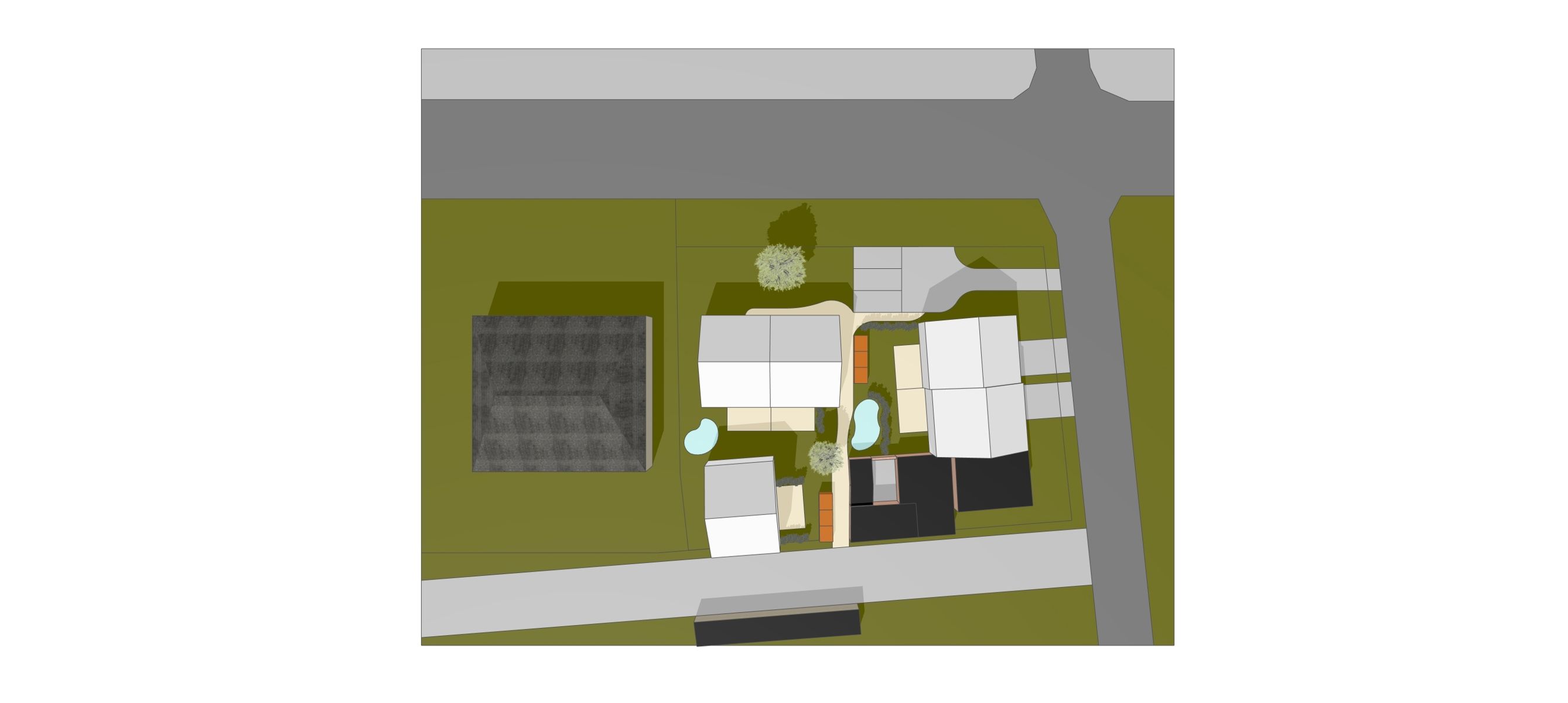 Projectgrond voor 5 woningen foto {{pictureIndex}}