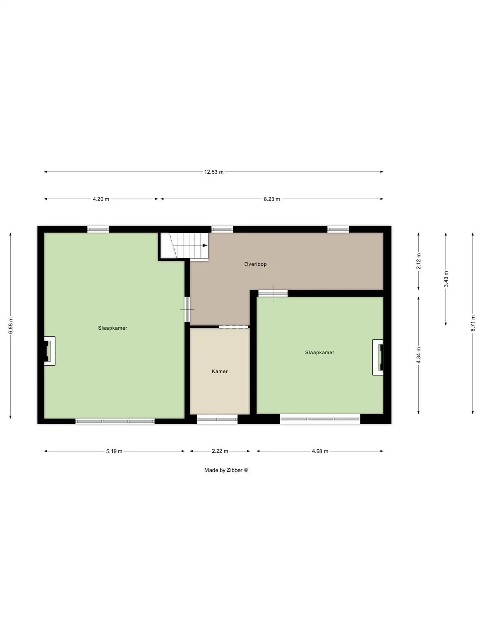 Hoeve met schuur en groot weiland  foto 10