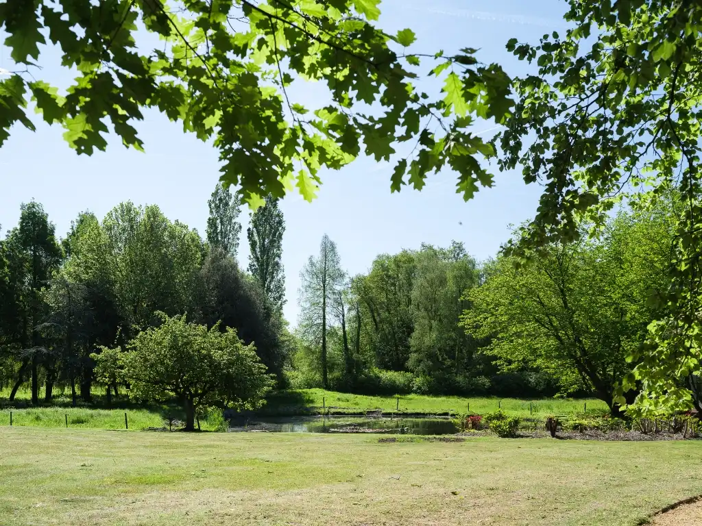 Exclusief landhuis met voormalig koetshuis, gelegen op een prachtig domein van circa 34.000 m² in Evergem foto 18