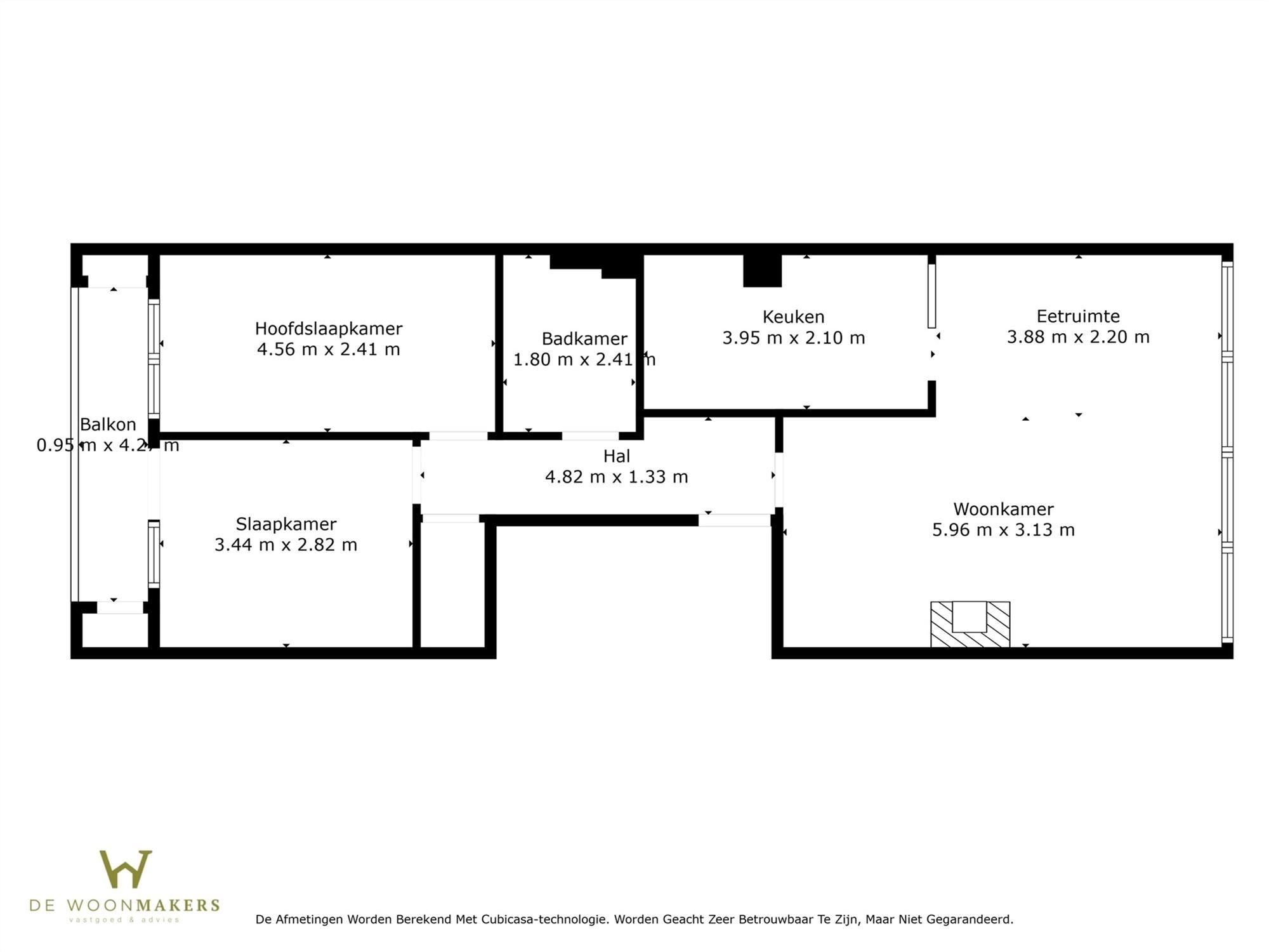 VERHUURD 2SLK APPARTEMENT IN HET STADSCENTRUM VAN SINT-TRUIDEN foto 22