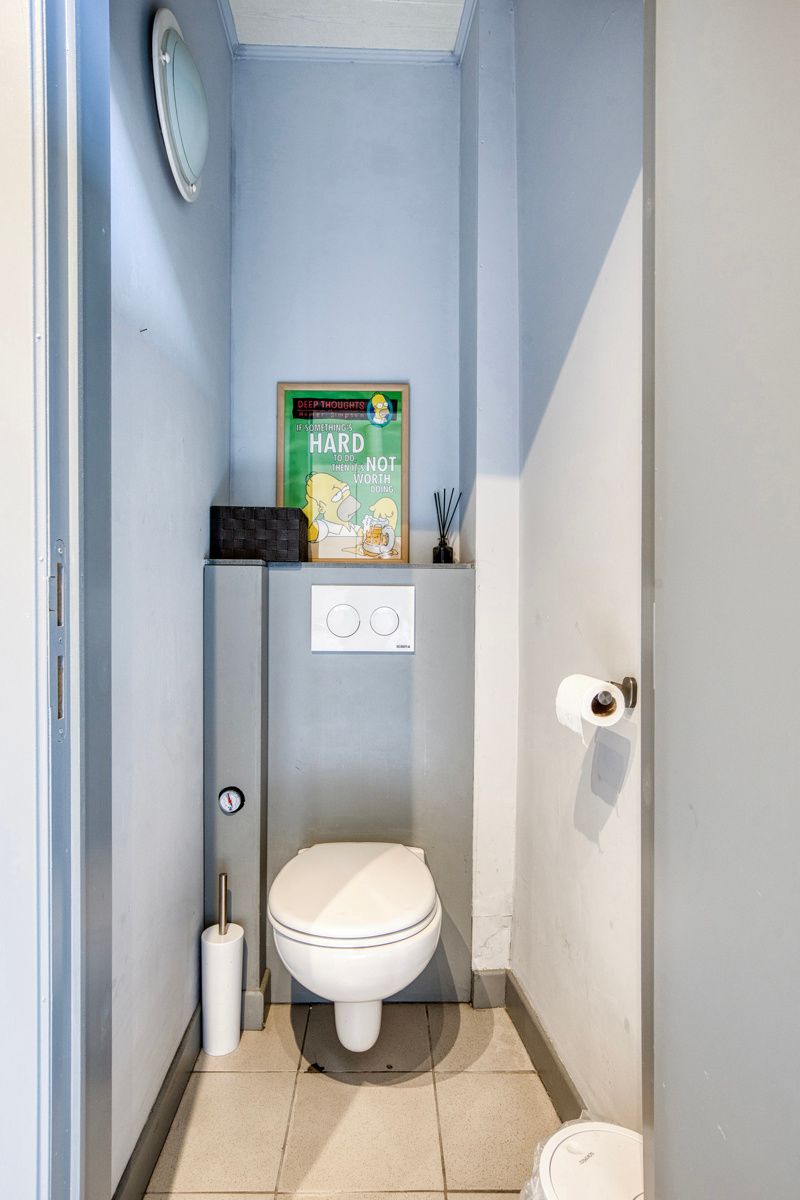 Gezellige rijwoning met terras te centrum Halle foto 5