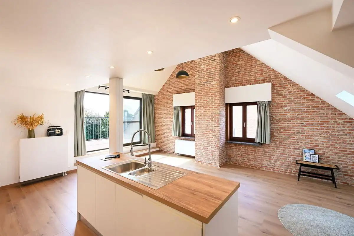 Uniek dakkappartement met zeer grote garage foto 4