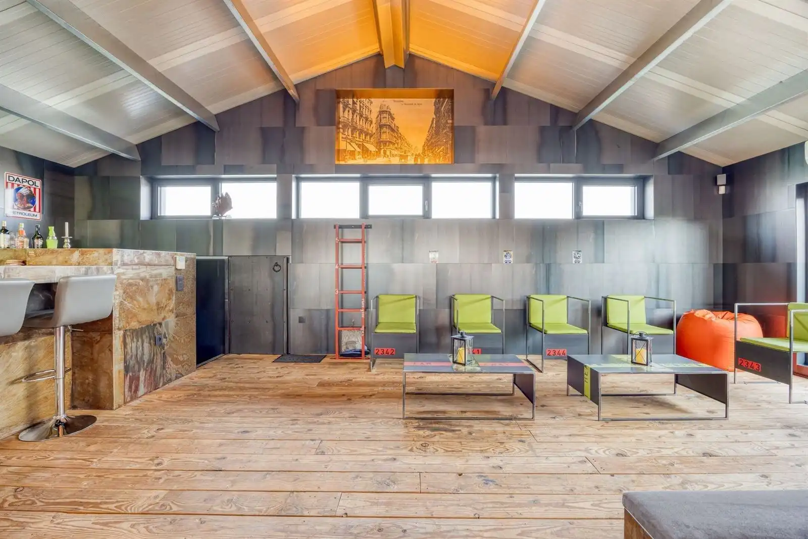Gemend gebouw : woning, loft/kantoor  en loods met bureau te koop foto 28