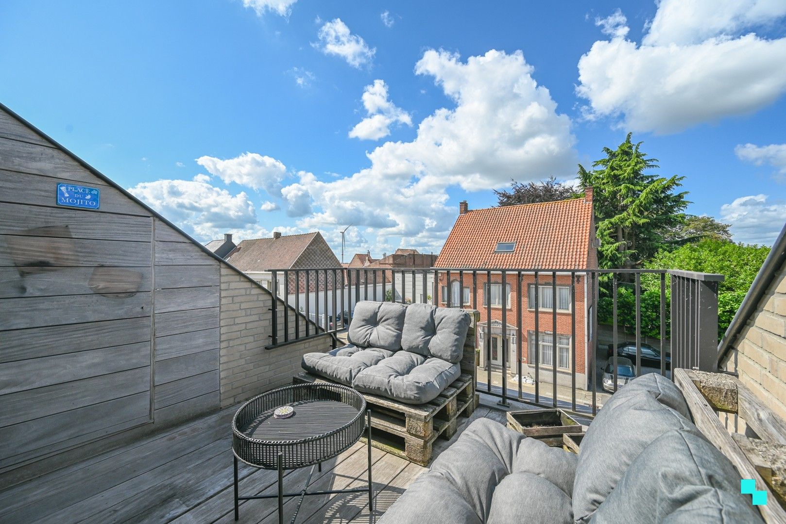 Tweeslaapkamerappartement met dakterras in Wielsbeke foto 20