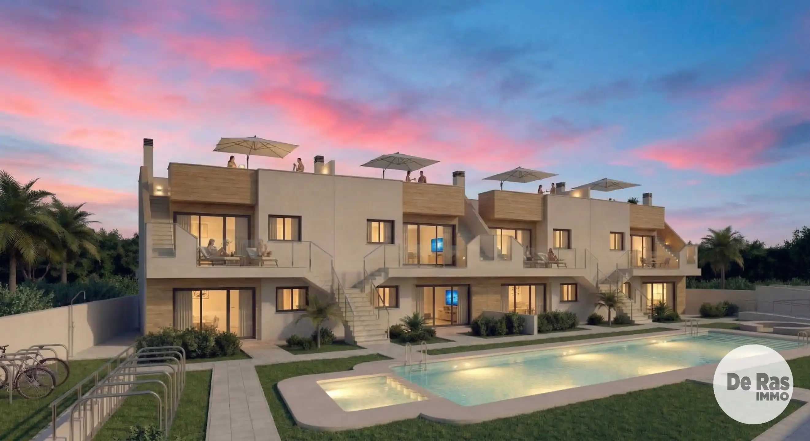 SPANJE - Moderne bungalows met privé solarium foto 2