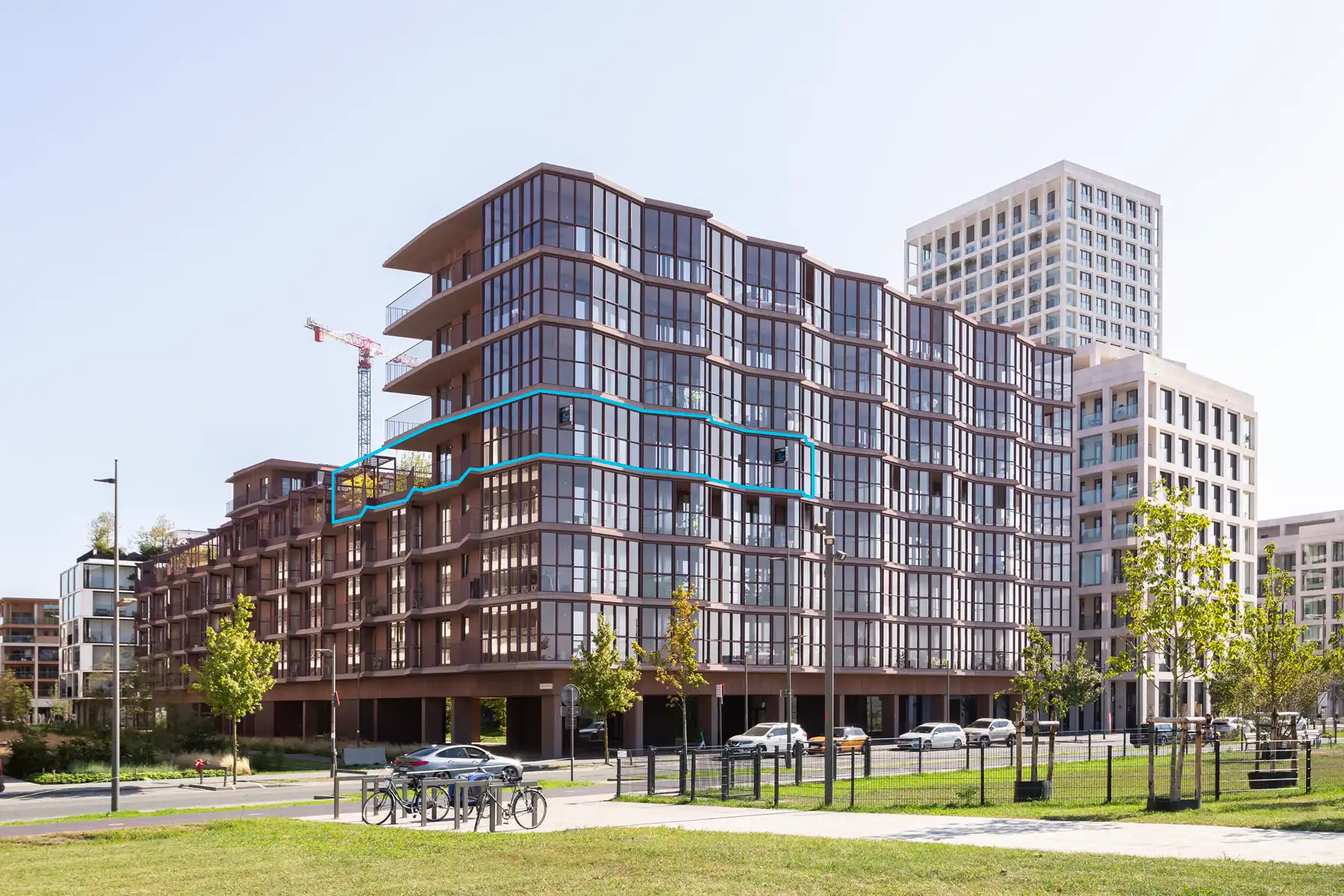 Groots wonen aan de Scheldekaaien met ruime terrassen foto 13