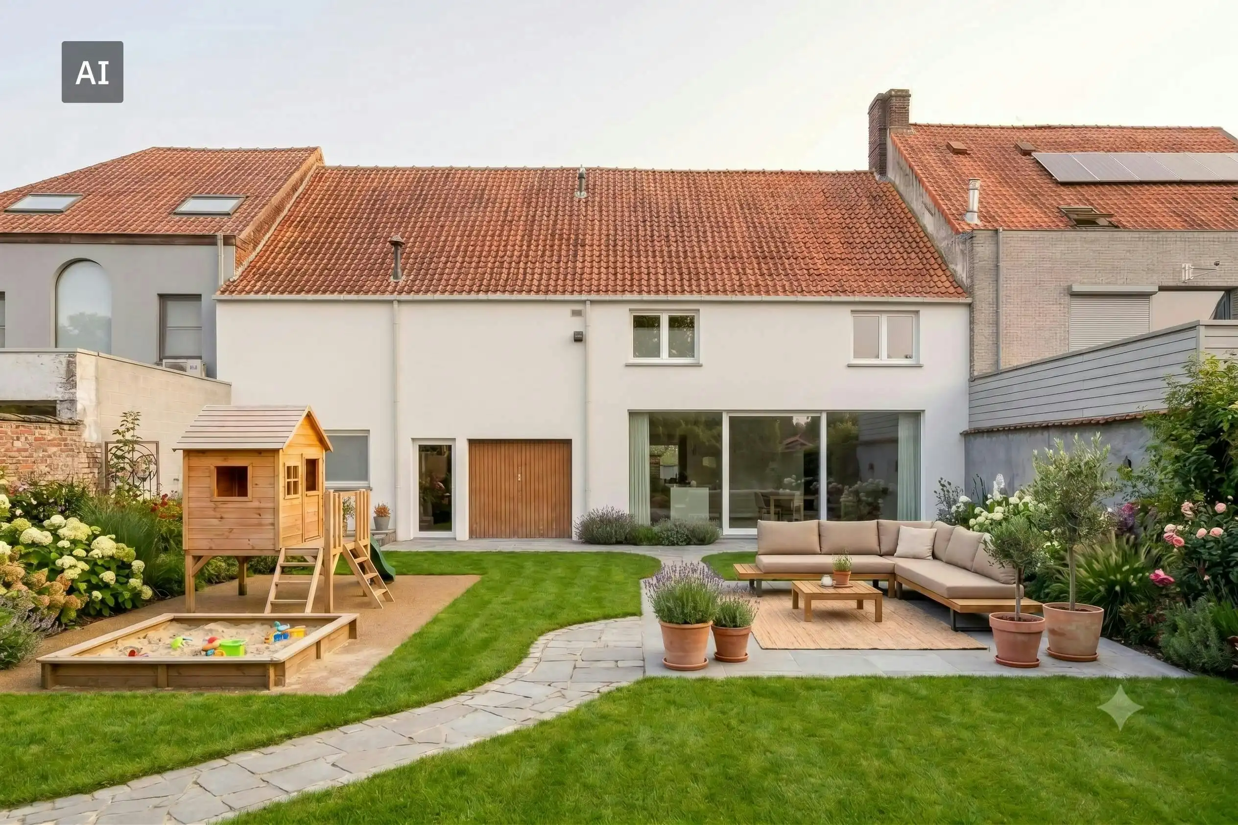 Ruime te renoveren gezinswoning op 588 m² te koop te Heule! foto 24