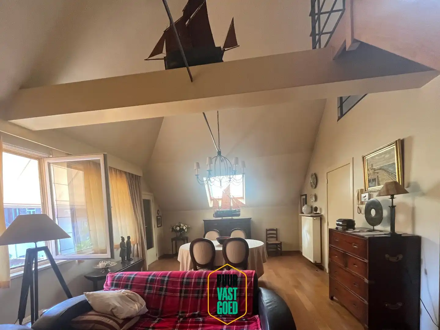 Erg ruim en aangenaam appartement tussen Astridpark en Groene Rei gelegen foto 4