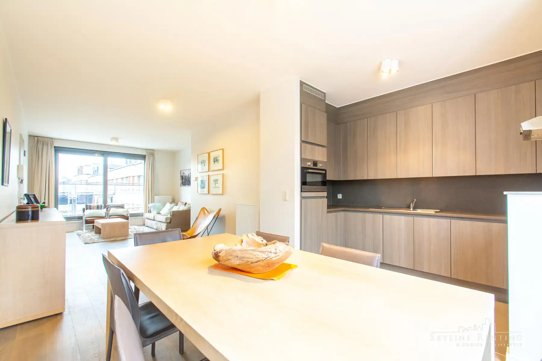 Mooi gemeubeld 2-kamer app. met prachtige TERRASSEN foto 5