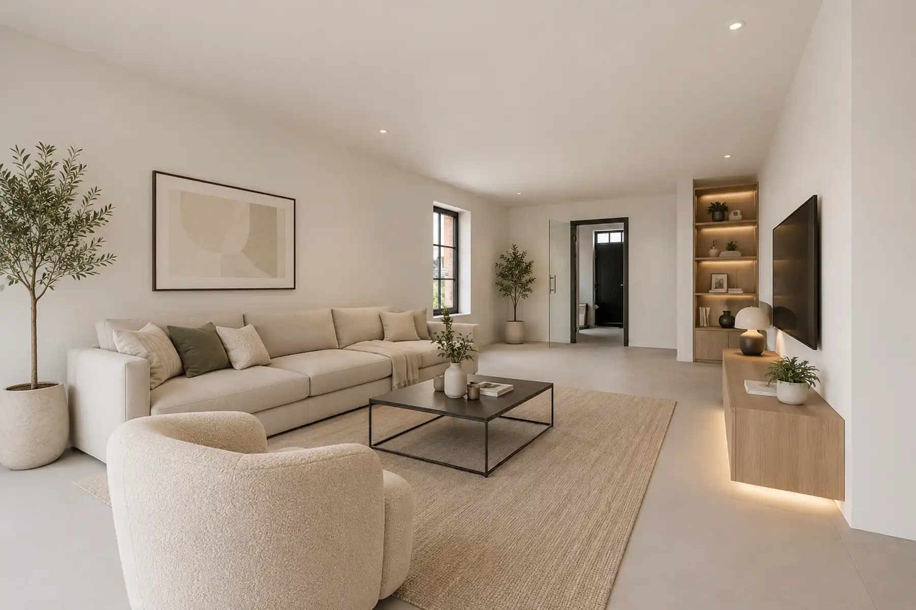 Hoogwaardig afgewerkte nieuwbouwwoning in Zele foto 3