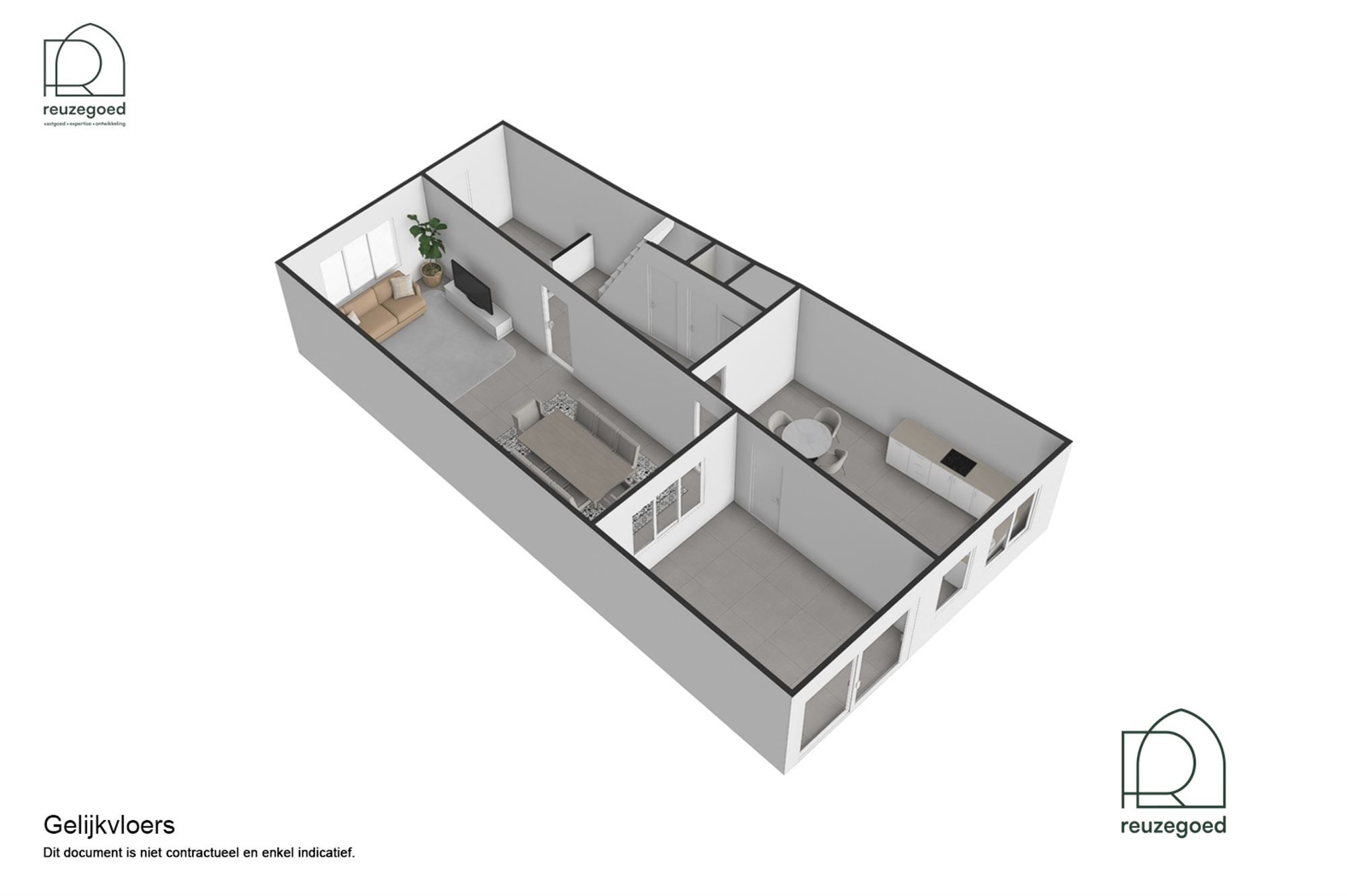 Instapklare ruime woning met 3 slaapkamers (mogelijks 4-5) vlakbij centrum Mechelen foto 23