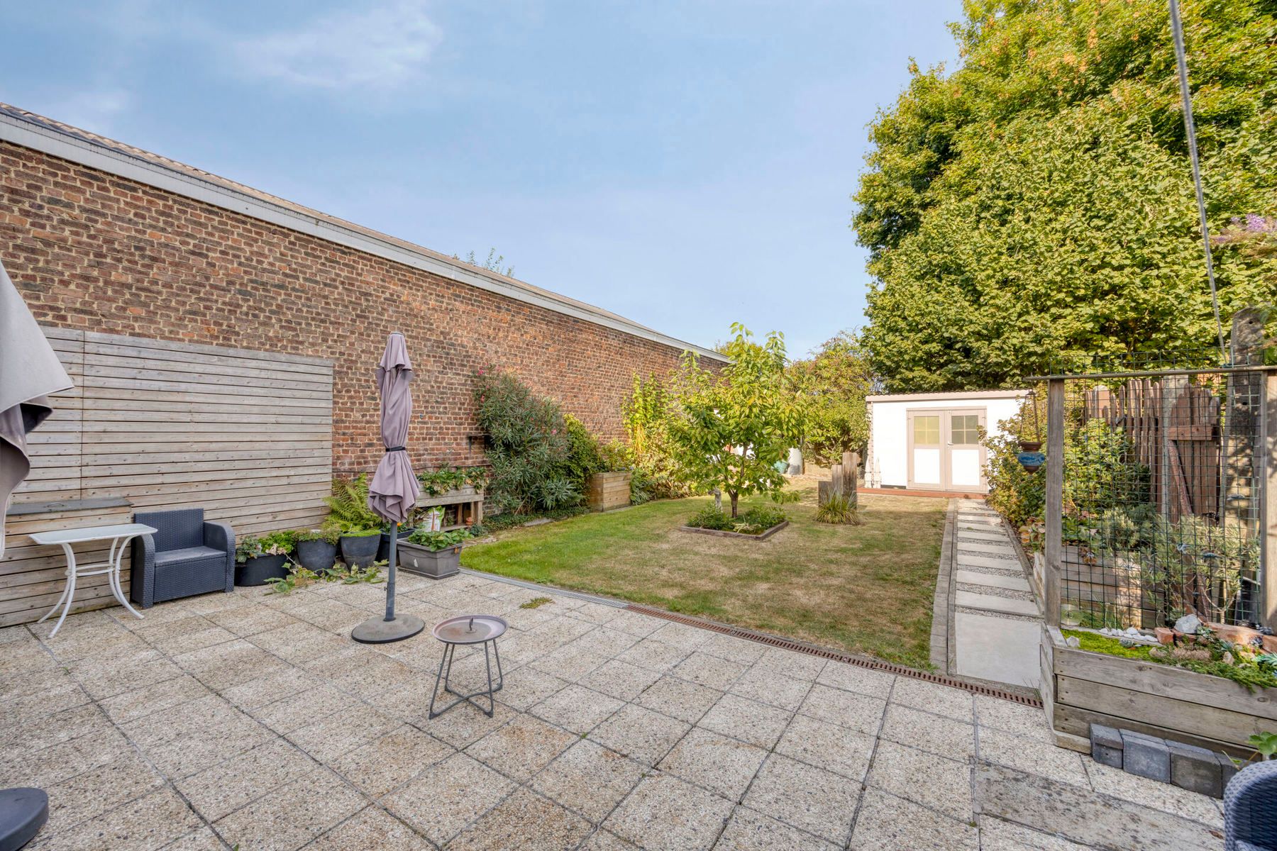 Gerenoveerd gelijkvloers appartement met tuin te Halle foto 15