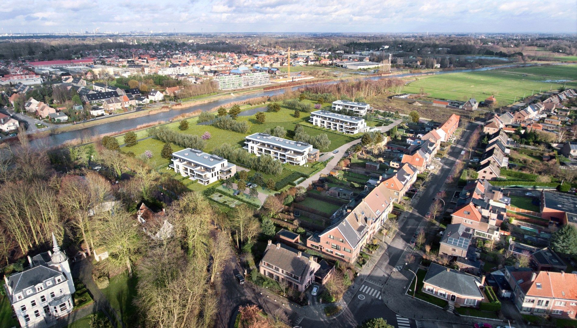 Appartement aan de rand van de Gentbrugse Meersen en op fietsafstand van Gent-Zuid foto 2