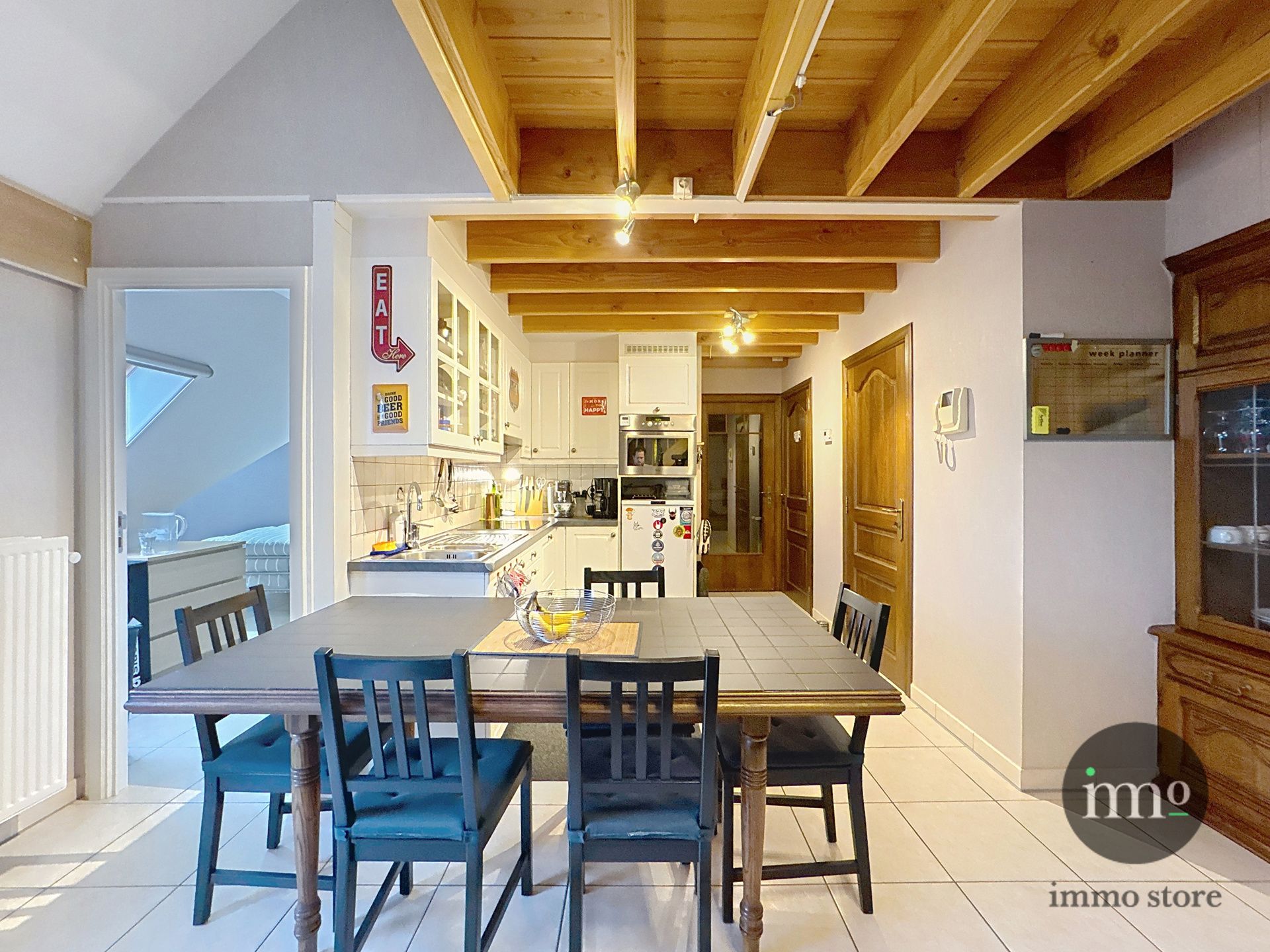 Wonen in het hart van Merchtem, met alles binnen handbereik, Duplex 2 kamers. foto 2